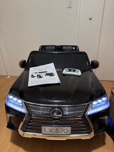 LEXUS LX570 子供が乗れるラジコンカー