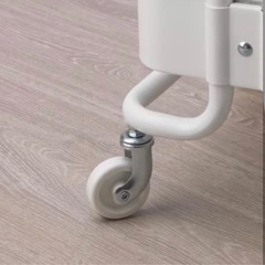 3段ワゴン 収納カート キッチンワゴン ＩＫＥＡ/イケア RASHULT/ロースフルト：ワゴン38x28x65 cm ホワイト の画像