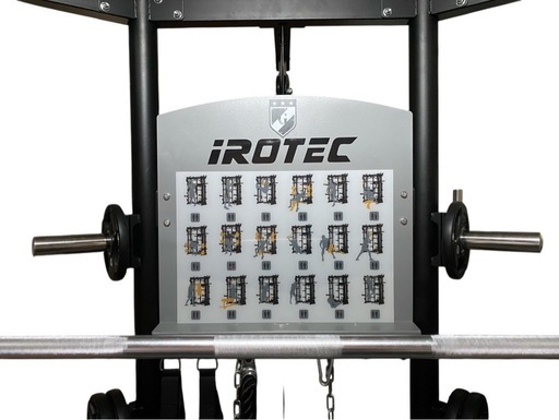 【決まりました】★iROTEC PRO アイロテックプロ プレートローディングスミス＆クロストータルトレーナージムWOTプレート付き約