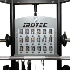 【問い合わせ多数】★iROTEC PRO アイロテックプロ プレートローディングスミス＆クロストータルトレーナージムWOTプレート付き約125キロの画像