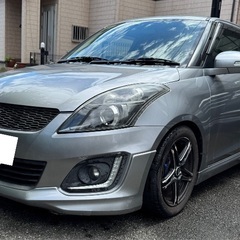 ★スズキ スイフトRS 平成26/2014年AT絶好調★ZC72S TEIN車高調★エアコン効いてますの画像