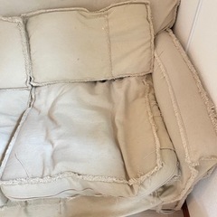 無料！差し上げます！　2人掛けソファの画像