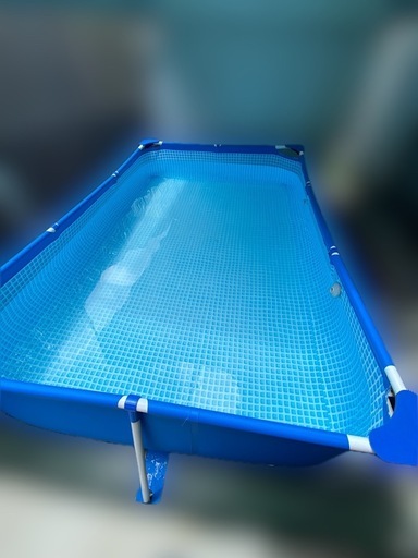 ジャンク品　INTEX ビニールプール　3×2×0.75m