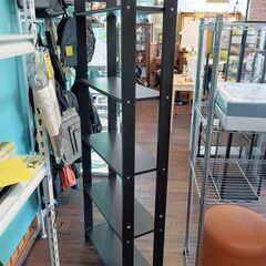 5段オープンシェルフ　フリーラック　マルチシェルフ　棚　収納　ブラウン　DBR　サイズ（約）幅62×奥24.5×高165　　■近隣配送無料 買取GO‼　栄和店の画像