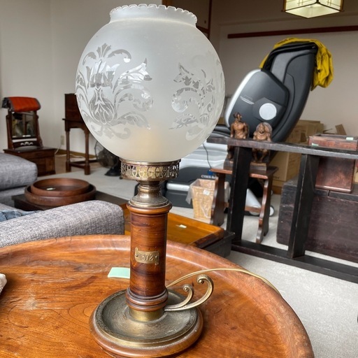 レトロ電気スタンド