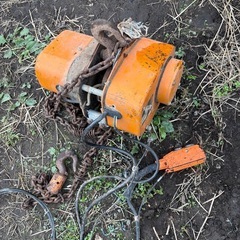 中古　HITACHI   1BHPS 1.0t 揚程3m 1トン チェーンブロック  の画像