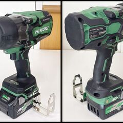 中古 Hikoki 36V インパクトレンチ WR36DA 2XP マルチボルト バッテリー BSL36A18 x 2個の画像