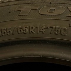 155/65R14 TOYO スタッドレスタイヤ 2022年製造の画像