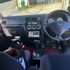 バモスLターボ車検つき！TVナビつき！の画像
