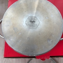 【新品同様】Fissler フィスラー ステンレス鍋 ガラス蓋付き ドイツ製の画像