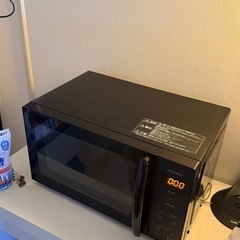 アイリスオーヤマ 電子レンジ 17L ターンテーブル ヘルツフリー 単機能 PMG-T179-B ブラックの画像