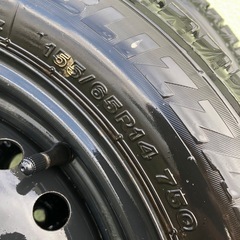 ブリヂストン　スタッドレス　VRX3     155/65R14の画像