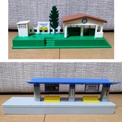 【プラレール】線路・駅・トンネルセットの画像