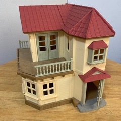 シルバニアファミリー 2階建てハウス　シルバニア あかりの灯る大きなお家の画像