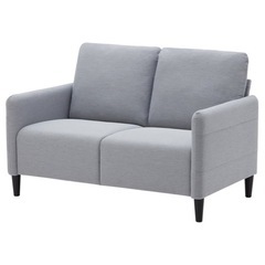 IKEA ソファー　グレーの画像