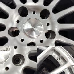 【YK GEOLANDAR G058 225/65R18】夏タイヤ【アバングレード AVG/T063 18インチ 7.5J5HPCD114.3+38】バリ溝 ムラーノ等　(MTH893)クレジットカード QRコード決済可能の画像