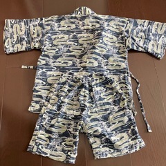 甚平上下セット　100cm　の画像