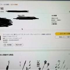 アイリスオーヤマ 電子レンジ 17L ターンテーブル ヘルツフリー 単機能 PMG-T179-B ブラックの画像