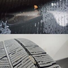 BS BRIDGESTONE BLIZZAK VRX3 225/55R17 17インチ スタッドレス 2本 22年製 バリ溝 アテンザセダン MINIクロスオーバー等　(MTM649)クレジットカード QRコード決済可能の画像