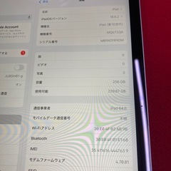 iPad 第10世代 256GBの画像