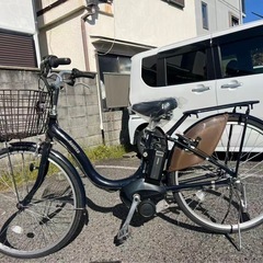 YAMAHA PAS CITY 27インチ　5段変速ギア　電動自転車　8.7Ahの画像