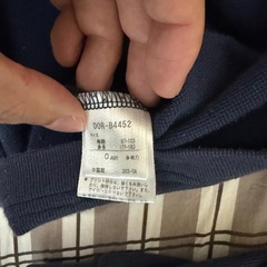DESCENTE ネイビー　 綿ポリ混　ロングスリーブTシャツ　ゆるダボの画像