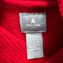 80 babyGAP  セーターの画像