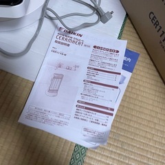 美品　セラムヒート　2023年製　 ヒーター　遠赤外線暖房機　ダイキン　CER11YS-W 動作確認済　（r71023b4）の画像