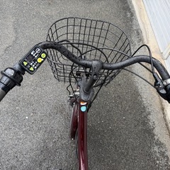 ヤマハ20インチ電動じて自転車の画像