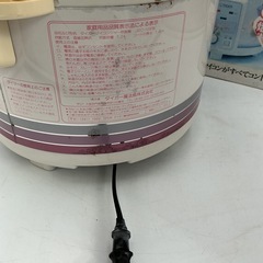 タイガー魔法瓶 マイコン炊飯ジャー JUSO-1200 レトロ家電 の画像