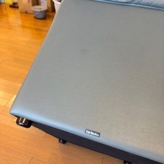 【カリモク 本革ソファ 6脚セット（コーナー対応）】の画像