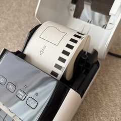 美品 brother QL-800 ラベルプリンター　おまけ付の画像