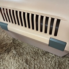 リッチェル キャンピングキャリーダブルドア 小型犬・猫用 ダークブラウン Mサイズの画像