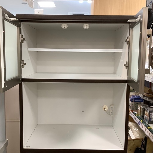 値下げしました！軽トラ貸し出し、配送可！】古賀家具 レンジボード 