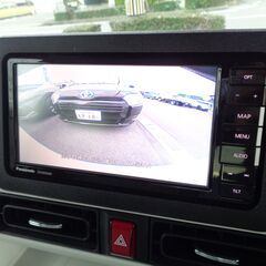 ムーヴキャンバス　ストライプス　Gターボ　1.1万㎞台　ナビ　バックカメラ　車検2年付の画像