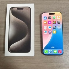 名古屋市西区！iPhone15pro 売ります！     の画像