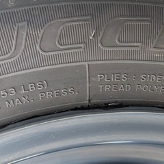 2022年製　155 65 R14 スタッドレスの画像