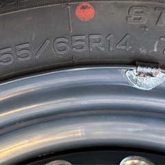 2022年製　155 65 R14 スタッドレスの画像