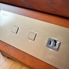 【中古】木製　サイドテーブル　オシャレの画像