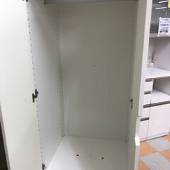 【ジャングルジャングル石川金沢店】  クローゼット ホワイト W60×D55×H180 クリーニング済み												の画像