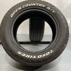 【走行短め】TOYO OPENCOUNTRY A/TⅢ オープンカントリー 265/60R20 20インチ 夏タイヤ 2本 24年製 ホワイトレター ランクル250等 (MTE016)クレジットカード QRコード決済可能の画像