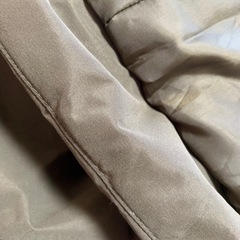 《無印良品》洗える中わたフードジャケットの画像