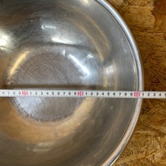 a(7596) ステンレス ボウル 3個セット 41cm 調理用品 キッチン用品 業務用 厨房用小物 厨房用品 飲食店 店舗用 中古品の画像