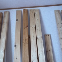 2×4材4本とディアウォール4組セット/DIY① の画像