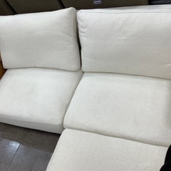 【値下げしました！軽トラ貸し出し、配送可！】ACTUS カウチソファー入荷しました！の画像