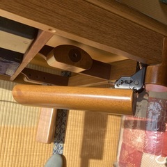 ひたちなか市三反田にある脚の折れるこたつ　コタツの画像