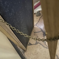 中古　全身鏡　ミラー　木目調の画像