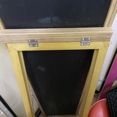 中古　全身鏡　ミラー　木目調の画像