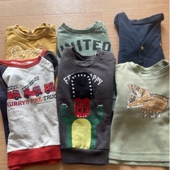 90サイズ　子ども服　秋冬用　21点　まとめ売りの画像