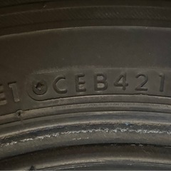 145/80R13 ブリヂストンスタッドレスタイヤ 4本 2018年製造の画像